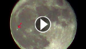 فيديو مثير.. ما حقيقة الجسم الذي طاف حول القمر واختفى فجأة؟