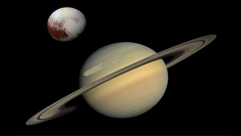 التقاء زحل وبلوتو.. أخطر ظاهرة فلكية لهذا العام نشهدها اليوم!