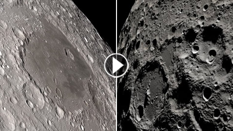 فيديو من ناسا يظهر مشاهد خلابة للقمر من منظور رواد الفضاء!