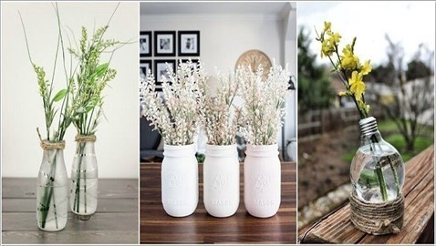 10 أفكار رومانسية لعرض الأزهار في منزلك