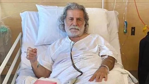 جراحة عاجلة للفنان الملتزم مارسيل خليفة لانسداد شرايين القلب: صور