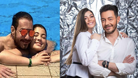  فيديو وصور: احمد زاهر غاضب يهدد منتقدي صورته مع ابنته في المسبح!