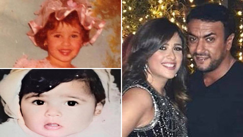أحمد العوضي ينشر صورا نادرة من طفولة ياسمين عبد العزيز ويتغزل بها