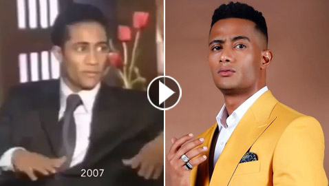 محمد رمضان يستعيد ذكريات لقاء تليفزيوني قبل 13 عاما: تمنى أن يكون عالميا