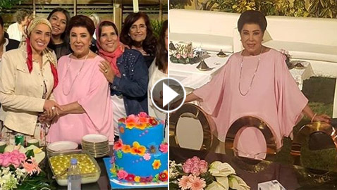 ابنة رجاء الجداوي تنشر فيديو وصور عيد ميلاد والدتها الأخير قبل وفاتها