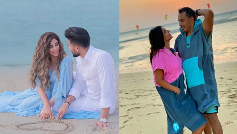صور رومانسية للنجوم الشباب في شهر العسل، بعضها أثار السخرية والنقد