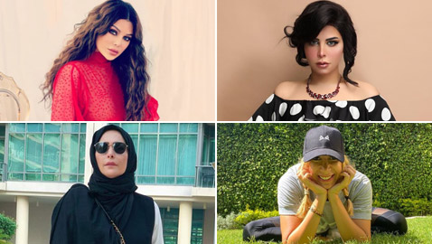 أحدث صور النجوم: هيفاء وهبي بفستان أحمر وشمس أنيقة