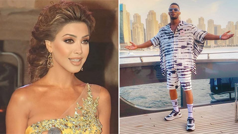 أحدث صور النجوم: نوال الزغبي بفستان جذاب ومحمد رمضان بملابس غريبة