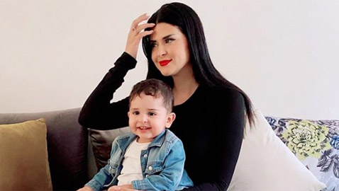 صور سلمى رشيد وطفلها: ينيس يسحر القلوب بوسامته وملامحه البريئة