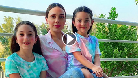 حفيدتا هيفاء وهبي في أحدث ظهور لهما.. شاهدوا كيف أصبحتا تشبهانها تماماً!