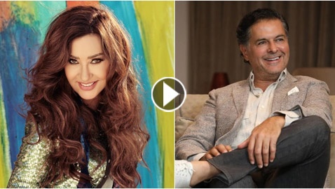 راغب علامة يحرج لطيفة التونسية.. والأخيرة ترد: “دائمًا يورطني” (فيديو)