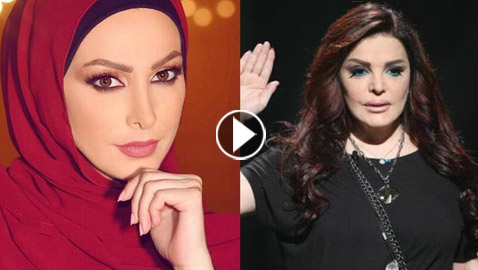 نضال الأحمدية تتطاول على الحجاب.. وأمل حجازي ترد بقوة!