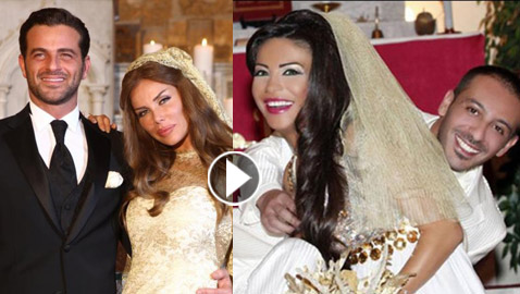 أغرب المواقف في حفلات زفاف المشاهير