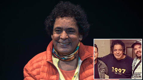الظهور الأول للكينج محمد منير بعد تعرضه لوعكة صحية ودخوله المستشفى
