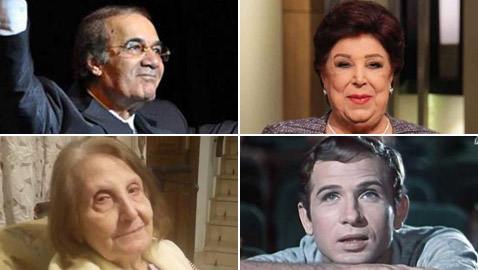 حصاد 2020: 74 حالة وفاة بين المشاهير منهم 13 رحلوا بسبب كورونا