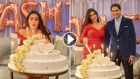 أحمد أبو هشيمة يقيم حفلا ضخما لياسمين صبري بمناسبة عيد ميلادها