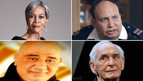 عالميا وعربيا.. الموت يفجع 6 أسر فنية في يوم واحد