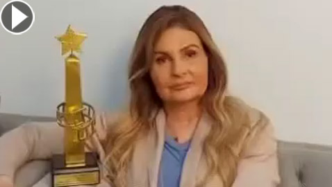 فيديو يسرا بأول ظهور بعد تعافيها من كورونا: بالبيجاما والمرض هد حيلها وأرهقها!