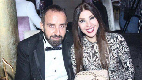 الفنان اللبناني وسام الامير يعلن وفاة زوجته الراقصة ناريمان عبود بالكورونا