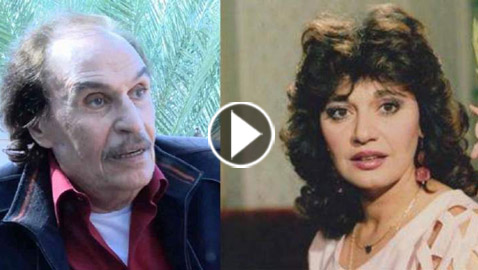 فيديو نادر لـ مديحة كامل وعزت العلايلي يغنيان فيه 